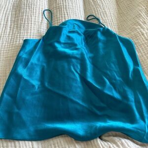 Alice + Olivia Teal Camisole Top